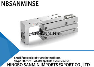 Pression du minimum 0.15MPa/0.06MPa élevé de fiabilité de cylindre pneumatique d'air de glissière de MXH