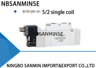 Mini position 5/2 5/3 antipoussière pneumatique de la vanne électromagnétique SY5000 220VAC