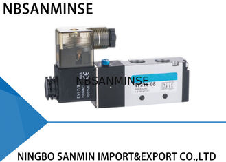 4V210 4V220 4V320   4V410 1/8" 1/4" machine pneumatique d'automation de valve de Polit d'air de vanne électromagnétique