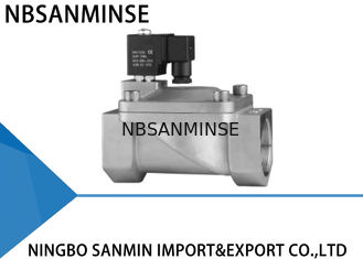 Acier inoxydable normalement ouvert 304/316 de vanne électromagnétique du grand diamètre P7