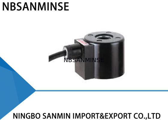 Type dc de 16431 avances de bobine de vanne électromagnétique couleur normale de noir de puissance de 18 watts