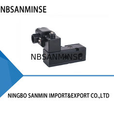 Type de plaque de tube soupape solénoïde pneumatique à bobine unique 0,15-0,8Mpa NBR Sceau DC24V 3,5 W