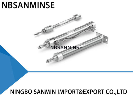 Double taille pneumatique simple temporaire 6/10/16 1MPa de cylindre d'air de Rod