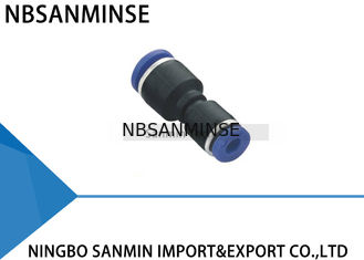 Pièces pneumatiques se reliantes rapides pneumatiques Sanmin d'accessoires convenables de pièces de poussée de réducteur en plastique de PAGE