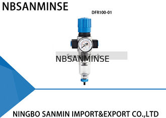 Équipement pneumatique de source d'air de graisseur de régulateur de filtre de noir bleu