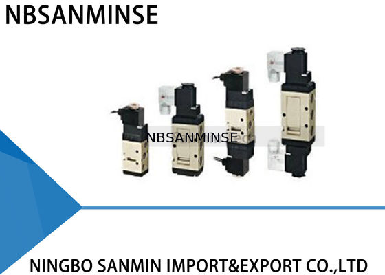 1/8 1/4 3/8 type valve de G de contrôle aérien de valve pneumatique de vanne électromagnétique simple/bobine de double