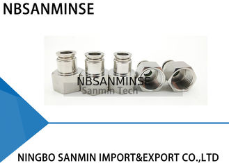NBSANMINSE SSPCF M5 M6 1/8 1/4 3/8 fil interne de 1/2 SS316L partie droit femelle