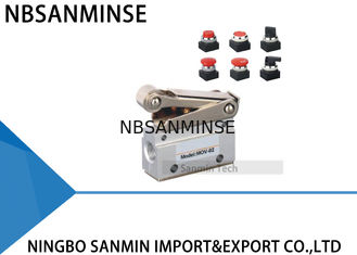 MOUVEMENTS de NBSANMINSE 1/8 soupape à air pneumatique de contrôle de main de valve mécanique de série de fil de G