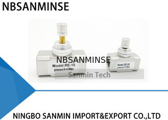 NBSANMINSE AU SUJET du fil 1/8 de la soupape de commande de capacité d'écoulement G 1/4 3/8 soupape de commande de type courant d'air 1/2 pneumatique
