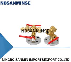 3 4 1,6Mpa pression d'essai de jointure laiton PTFE forgé acier type de brides de niveau liquide pour les performances