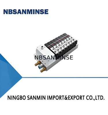 Connexion de prise à plusieurs broches + bloc de collecteur Groupe de vannes