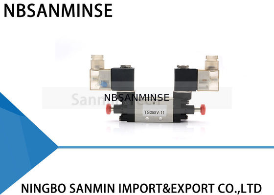 Type pilote interne de manière de la position 5 de TG358V11 G1/8 2 valve consacrée de pompe de porte pour le système de portière de voiture de camion