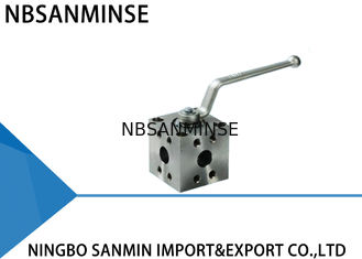 Boule hydraulique ValveWith SAE Flange Industry Engineer de 3 manières
