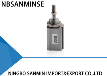 Rubber Bumper Single Rod Pin Air Pneumatic Cylinder With Thread / Without Thread