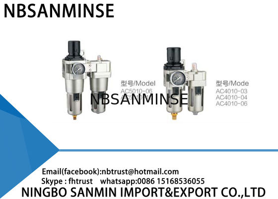 Pièces pneumatiques de compresseur de l'unité AC2010 Ac3010 AC4010 AC5010 AC600 de graisseur de régulateur de filtre à air