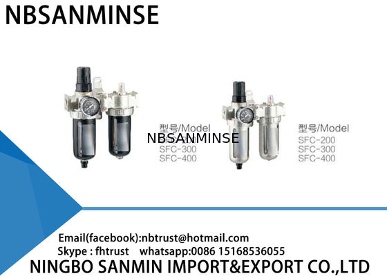 Régulateur et graisseur industriels pneumatiques professionnels de filtre à air de SFC FRL