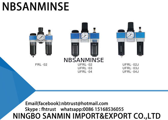 Unité pneumatique de l'air FRL de graisseur de régulateur de filtre d'UFRL avec l'anti cuvette acide