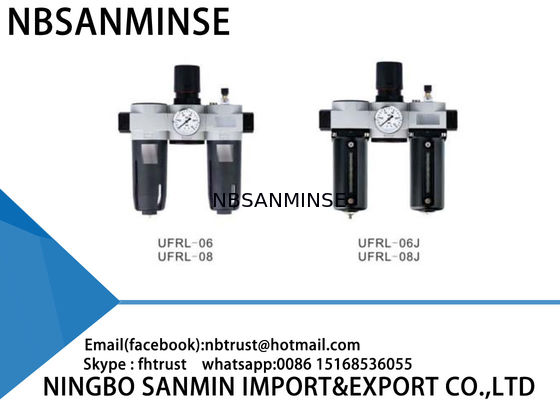 Unité pneumatique de l'air FRL de graisseur de régulateur de filtre d'UFRL avec l'anti cuvette acide