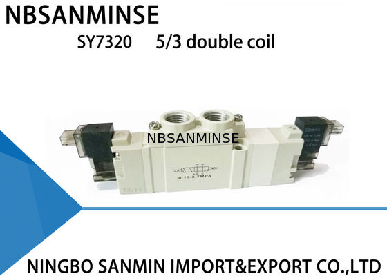 Fiabilité élevée individuellement montée petite Smc par tubulure de vanne électromagnétique de SY7000