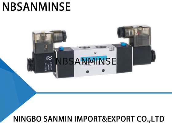 Soupape de commande directionnelle d'air pneumatique à haute pression de vanne électromagnétique 4V 300 séries