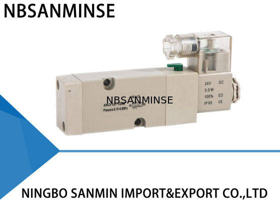 type pneumatique d'Airtac de vanne électromagnétique de l'air 4V210 06 08 - 2 soupape de commande de manière de la manière 3 AC220V DC24V