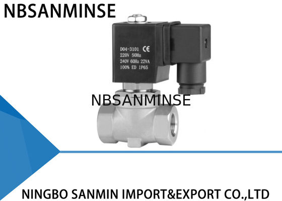 Filetez la vanne électromagnétique de compresseur d'air de la connexion P5 220VAC/230VAC/240VAC