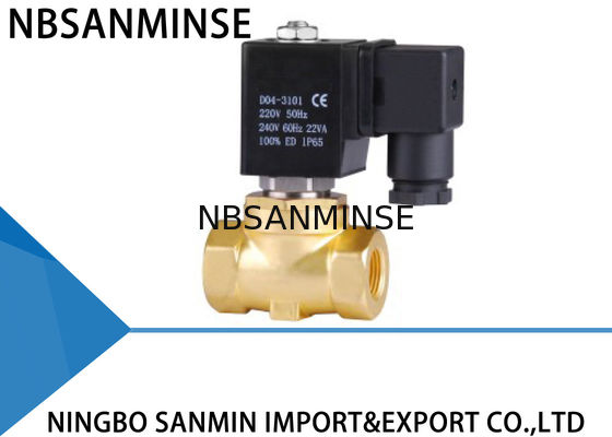 Filetez la vanne électromagnétique de compresseur d'air de la connexion P5 220VAC/230VAC/240VAC