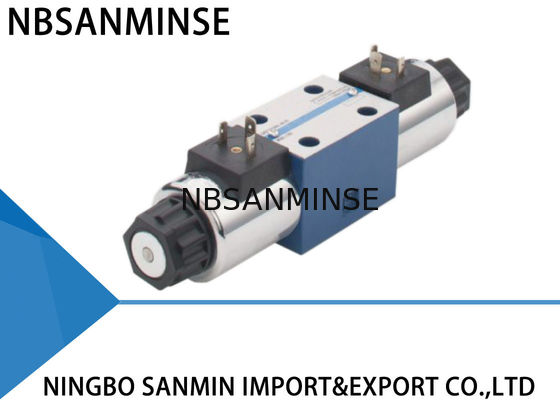 Vanne électromagnétique hydraulique électrique de FW, soupapes de commande directionnelles de solénoïde hydraulique