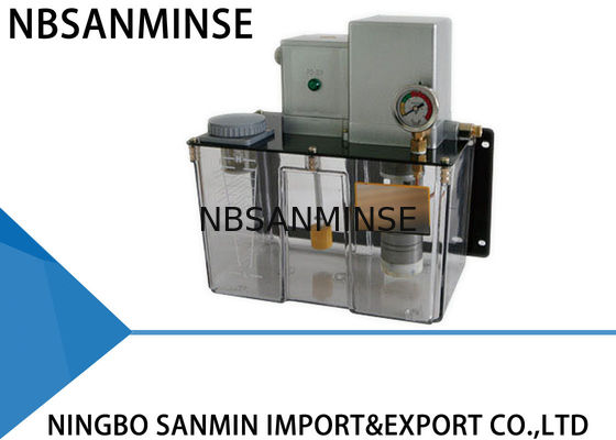 NBSANMINSE SRYZ 2.0Mpa amincissent la pompe de lubrification d'huile AC380V AC220V avec le contrôleur de mano-contact de soupape de trop-plein