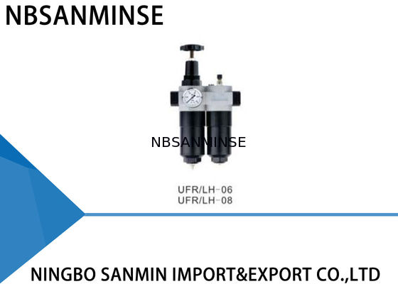 Unité d'UFR/main gauche SMC FRL dans le régulateur et le filtre de pression pneumatique d'air
