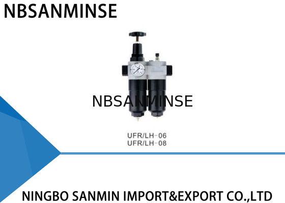 Unité d'UFR/main gauche SMC FRL dans le régulateur et le filtre de pression pneumatique d'air