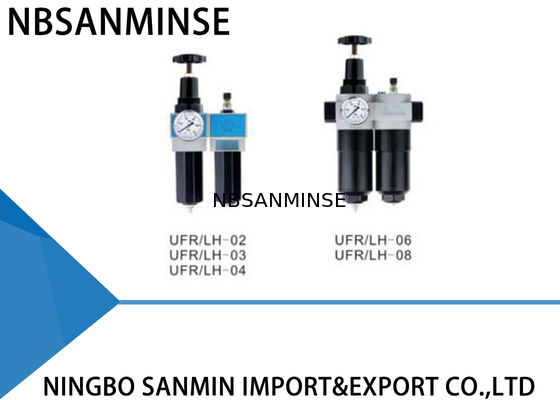 Unité d'UFR/main gauche SMC FRL dans le régulateur et le filtre de pression pneumatique d'air