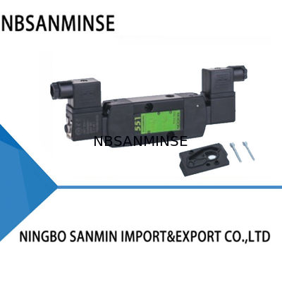 Type de soupape solénoïde pneumatique à manche coulissante Type de double bobine 0,2 à 1,0 MPa IP65