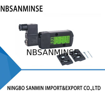 Type type imperméable simple d'endroit de SANMIN Namur de douille de valve de glissière de la mer 60°C de la bobine IP65 2.0Mpa NBR+PUR