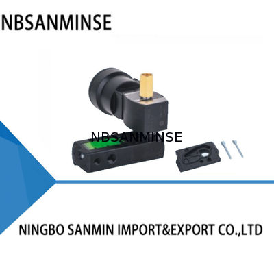 Type de manche à glissière soupape solénoïde pneumatique à l'épreuve de l'explosion bobine unique 0,2-1,0Mpa CT6