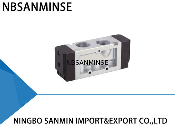 Cinq port G3/4" type pilote interne de valve pneumatique de solénoïde de tuyau de fil