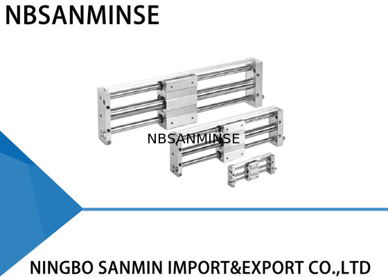 La bague de boule soutenant le cylindre pneumatique d'air a par magnétisme couplé Rodless
