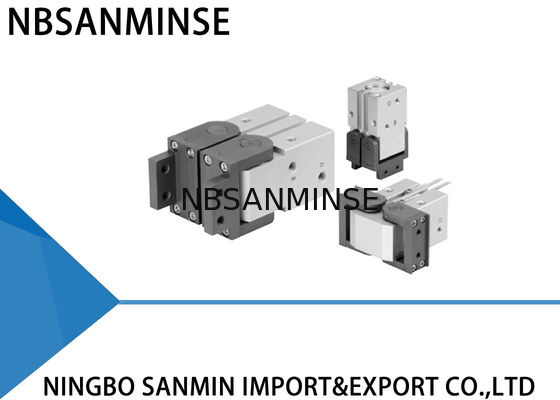 Double type angulaire pneumatique temporaire support de la pince 180° de cylindre d'air et type pince de pignon de mâchoire de parallèle