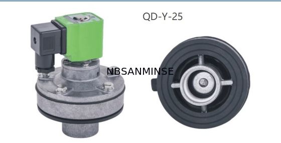 Type de la valve SBFEC de jet d'impulsion de soupape à diaphragme de NBSANMINSE QD-Y pour le système G1-1/2 G2 G2-1/2 G3 G4 de collecteur de poussière de sac
