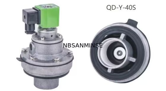 Type de la valve SBFEC de jet d'impulsion de soupape à diaphragme de NBSANMINSE QD-Y pour le système G1-1/2 G2 G2-1/2 G3 G4 de collecteur de poussière de sac
