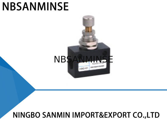 Valve de contrôle de flux pneumatique pneumatique restrictive de valve de commande de puissance 0~0.95Mpa