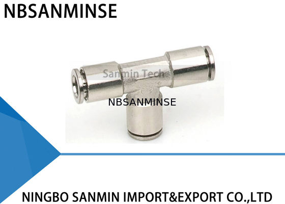 Garnitures en laiton pneumatiques de tuyaux d'air de MPUT, montage de tube convenable en laiton pneumatique Sanmin
