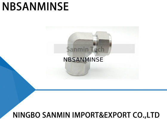 Tuyauterie de l'acier inoxydable SS316L de coude des syndicats d'UE adaptant l'air pneumatique Sanmin de haute qualité convenable