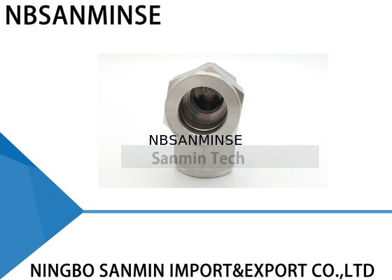 Tuyauterie de l'acier inoxydable SS316L de coude des syndicats d'UE adaptant l'air pneumatique Sanmin de haute qualité convenable