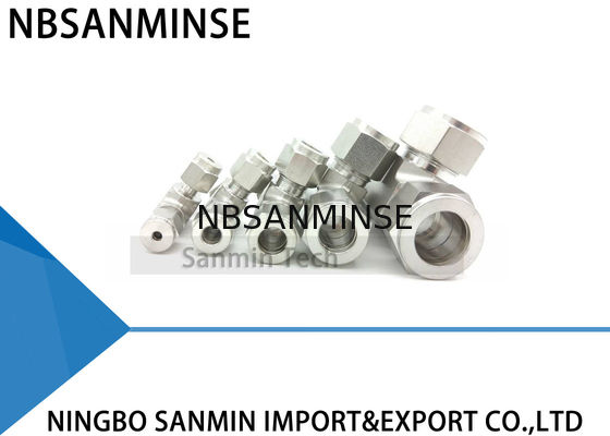 Garnitures de tube pneumatique de l'acier inoxydable SS316L de pièce en t des syndicats d'UT mettant d'aplomb Sanmin de haute qualité convenable
