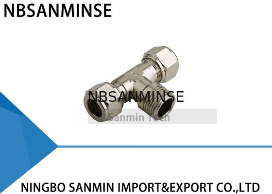 Les garnitures de tube pneumatiques de pièces de fil standard de BSPT (r) aèrent Sanmin convenable
