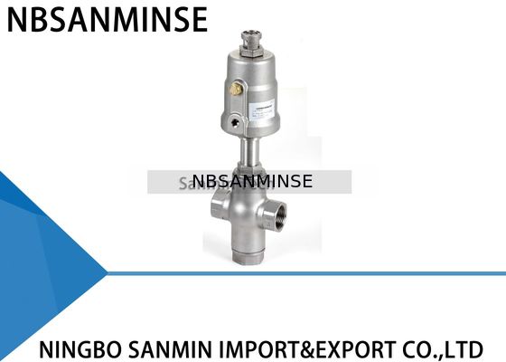 Machine de action pneumatique de nourriture de valve d'angle de manière de la valve 3 de Seat de l'angle JDF1100/JDF1200 double