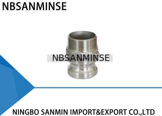 Un Camlock E-F de C.C DF de B C D couplant les garnitures pneumatiques NBSANMINSE