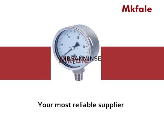 2 indicateur de pression liquide d'acier inoxydable de 4 pouces, indicateur de pression sec de l'eau de Digital