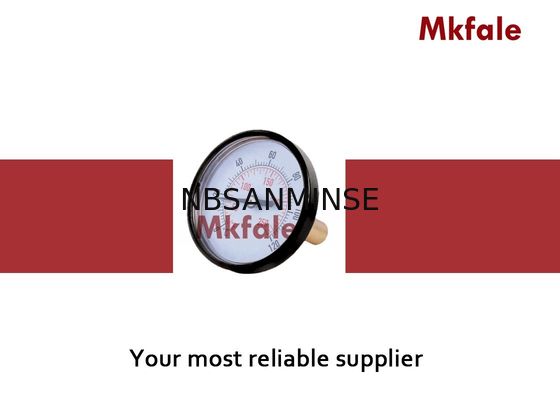 Mesure industrielle normale en acier de thermomètre de pression de noir liquide de l'indicateur SMKB